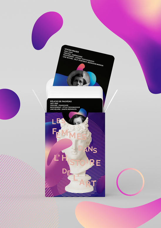 Jeu de 7 familles - Histoire de l'art féminin