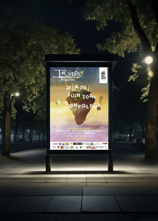 Tap’ des Yeps - Affiche